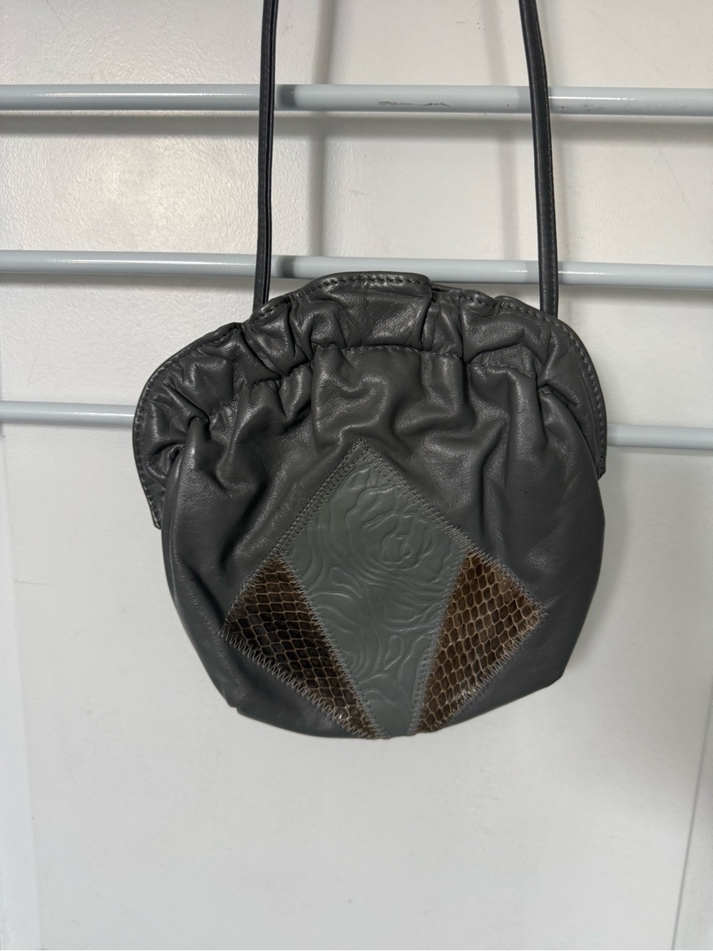 Vintage Crossbody Bag with strong closure and great detail